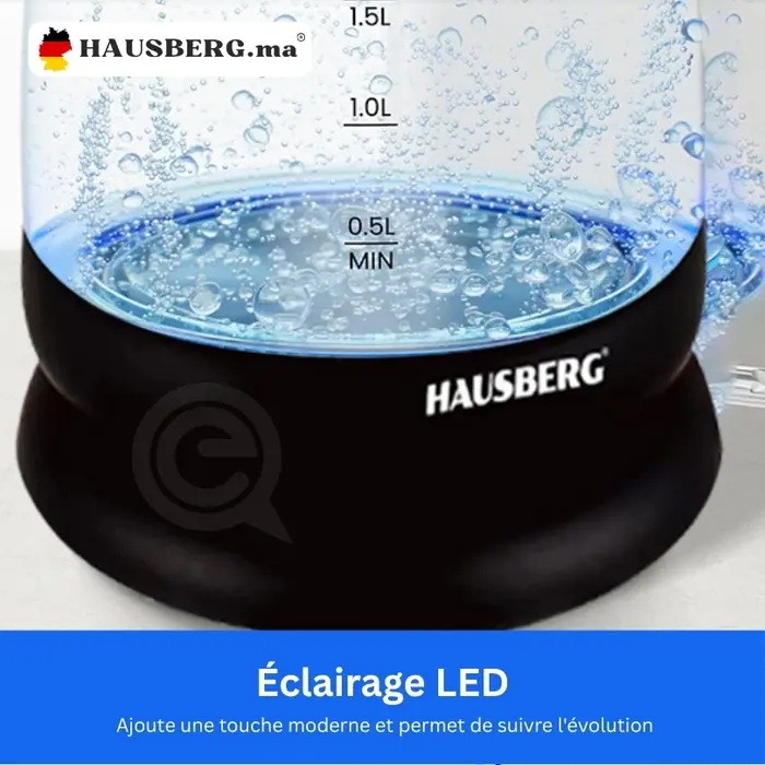 700hausberg hb-3616 bouilloire electrique