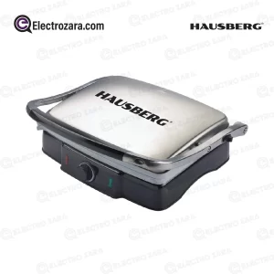 Grille-pain et grill électriques en acier inoxydable Hausberg HB-533