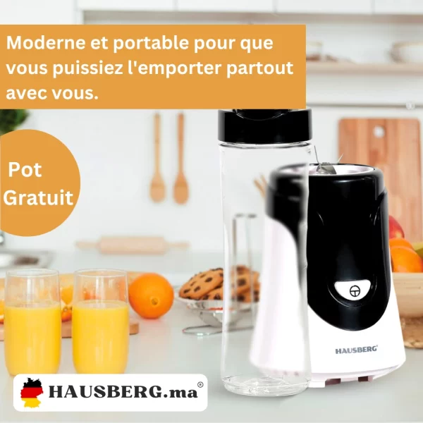 hb-7676 hausberg mixeur smoothie blender