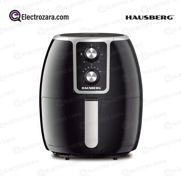 Hausberg HB-2350 Friteuse à Air Mécanique Électrique 3,5L, 220-240V, 50/60Hz, 1300-1500W