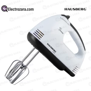 Hausberg HB-4112NG Mélangeur Électrique Mixeur Blanc, AC220-240V, 50Hz, 250W