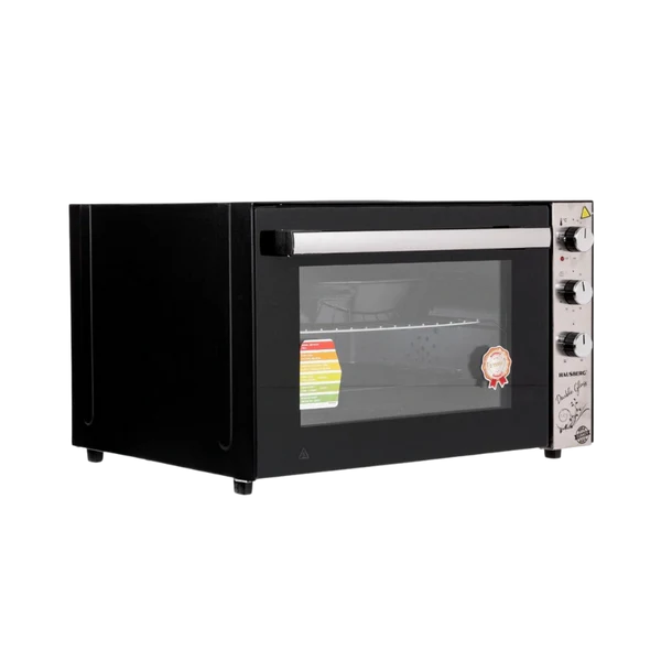 Hausberg HB-8020 Four Midi Électrique Avec Ventilateur et Double Vitre 70 Litres (1250W, 50/60Hz, 220-240V) – Image 2