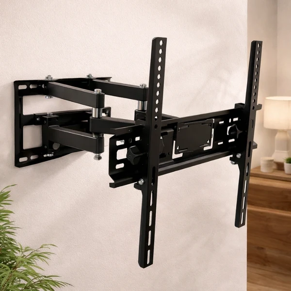 Hausberg HB-H 05LCD Support de Télévision en Métal à Mouvement Complet 26"-55" – Image 2
