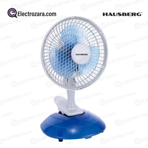 Hausberg HB-5550 Ventilateur de Table Électrique (15W-20W, 220-240V, 50Hz)