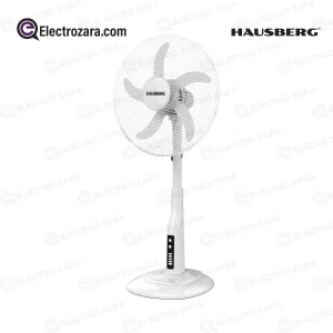 Hausberg HB-5870AB Ventilateur Électrique Avec Support (220-240V, 50/60Hz, 55W)