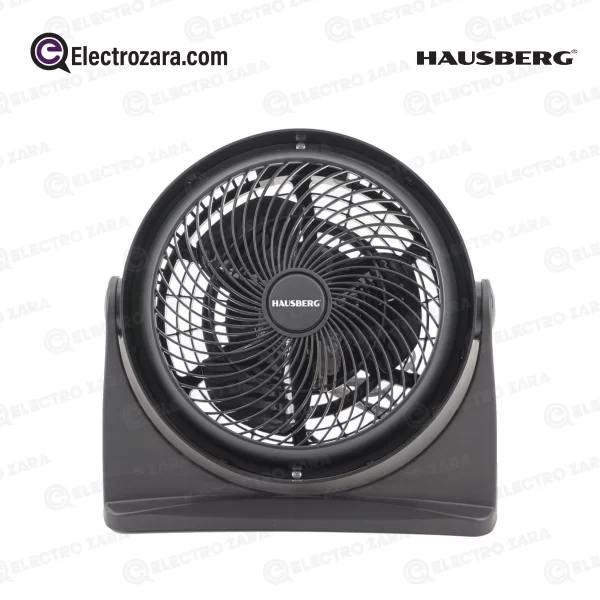 Hausberg HB-5910NG Ventilateur de Table Turbo Électrique(220-240V, 50/60Hz, 30W)