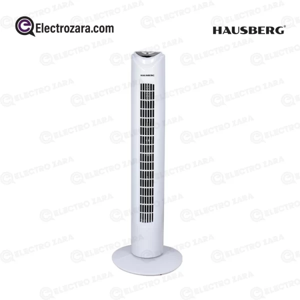 Hausberg HB-5950AB Ventilateur tour 3 vitesses avec télécommande et minuterie