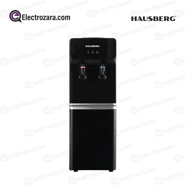 Hausberg HB-6023NG Distributeur d'eau au sol avec chauffe-eau 550W et refroidisseur 85W, réservoir en acier inoxydable, thermostat réglable