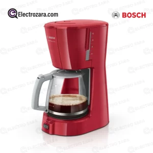 Bosch TKA3A034 Cafetière Rouge 1,2 Litres (1100w)