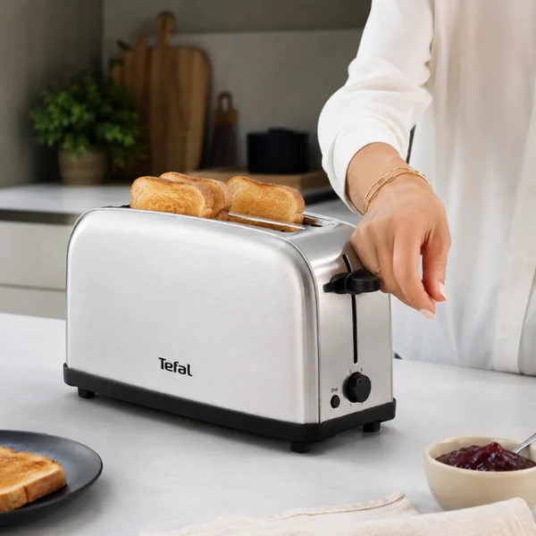Tefal TF-TL330D11 grille pain Toast inox 2 fentes longues (1090W) – Image 2
