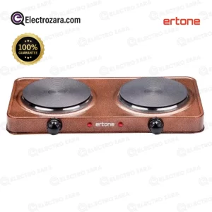 Ertone ERT-MN 200MR Plaque Chaude avec Double Brûleur