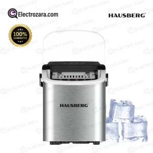 Hausberg HB-6019IN Machine à glaçons, capacité du bol d'eau 1,2 litres (95W,220-240V, 60Hz,)
