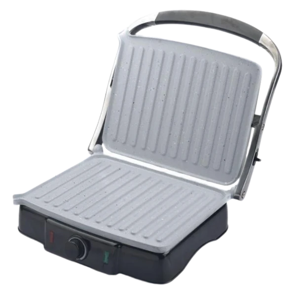 هاوسبرغ HB-533 - محمصة خبز وشواية كهربائية بانيني من الفولاذ المقاوم للصدأ (1850-2200 واط، 220-240 فولت، 50/60 هرتز) - الصورة 5