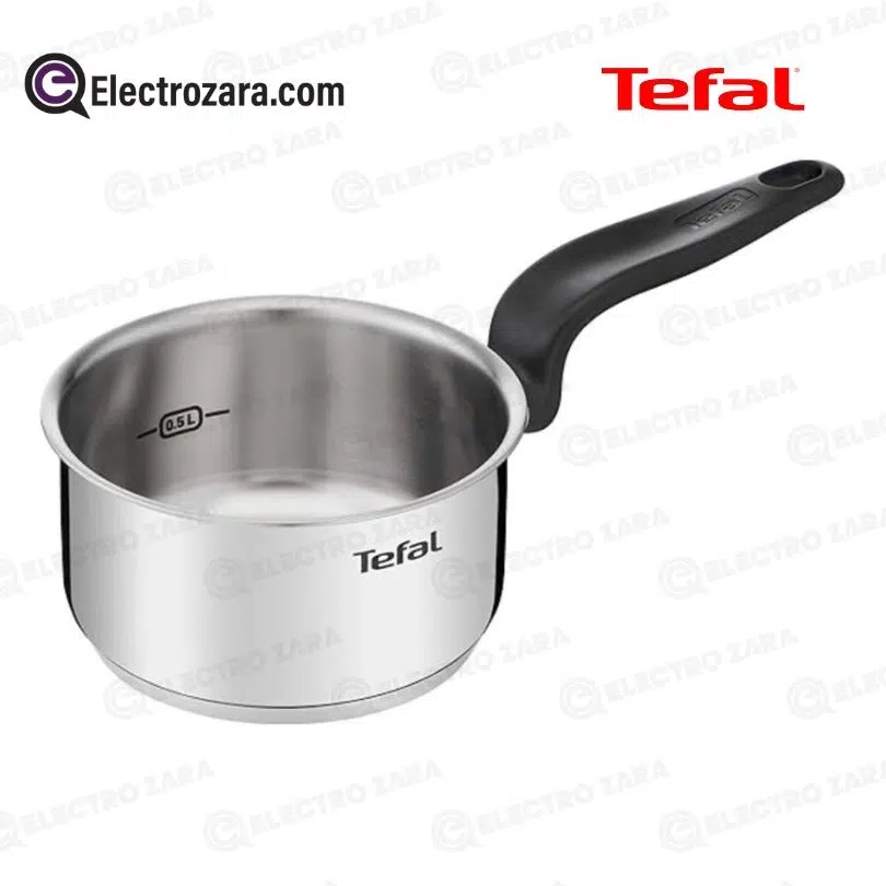 Tefal E3082704 Casserole Inox 1,5 Litres Haute Qualité & Compatibilité Tous Feux 14cm