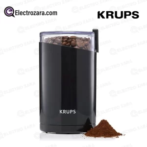 Krups F2034210 Moulin à Café Electrique Noir 75g (200w)