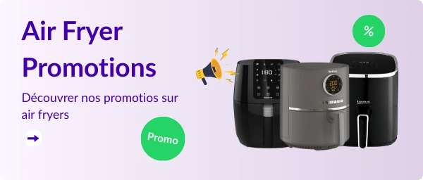 Air fryer promotion