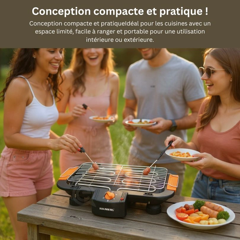 hb-530 haubserg barbecue