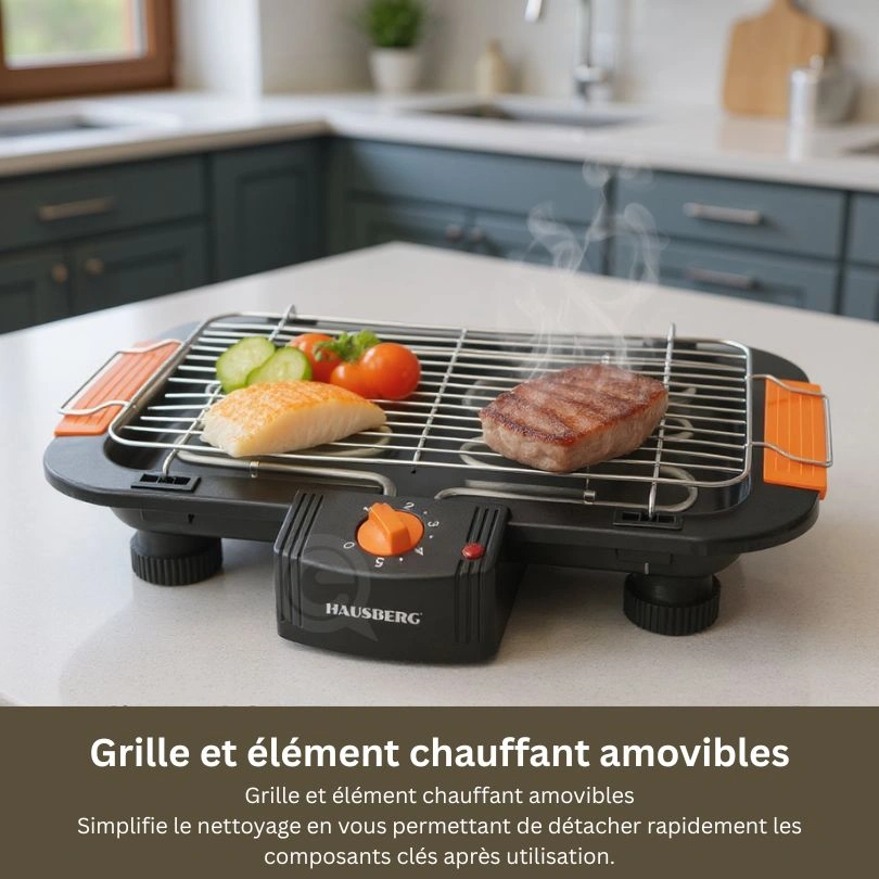 hb-530 haubserg barbecue