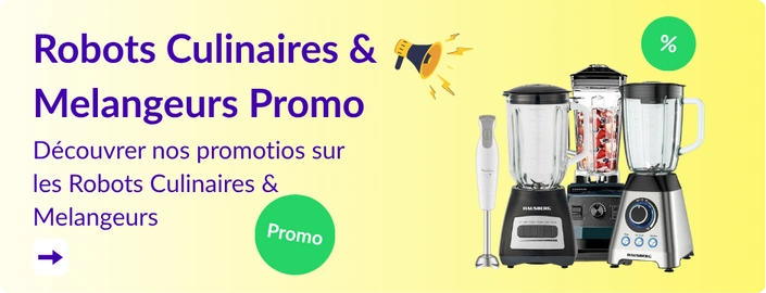 robot cuilinaire mélangeurs promo