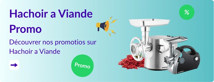 Hachoir à viande promotion