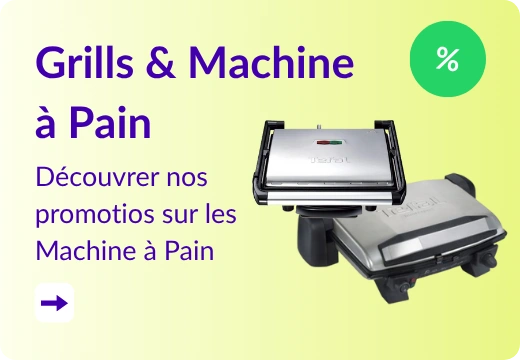 grills & machine à pain promotion