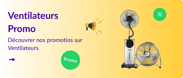 ventilateurs promotion