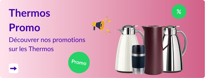 réduction sur thermos