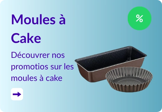 réduction sur moules à cake