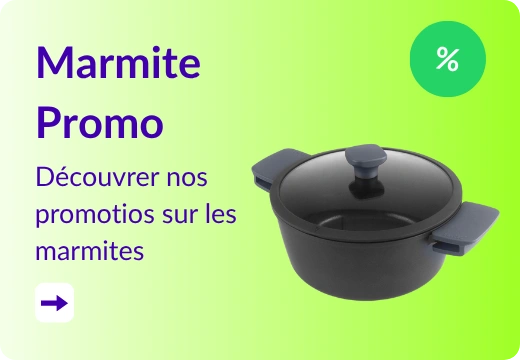 réduction sur les marmite