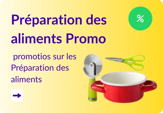 réduction sur préparation des aliments