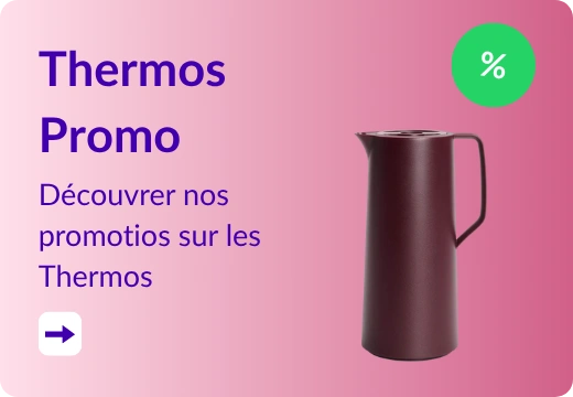 Réduction sur les thermos