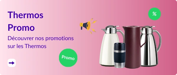 réduction sur thermos