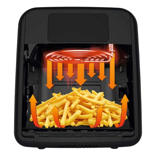 Tefal FW501815 Air Fryer Electrique Easy Fry Oven & Grill 9-in-1 avec 8 programmes, (11 Litres, 2000W, Noir) – Image 5