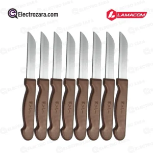 Lamaco HADDA GM-1004 – Série de 12 Couteaux de Cuisine en Inox 18/10